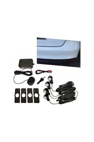 Niken Lens Ses İkazlı Park Sensörü Beyaz N11.331