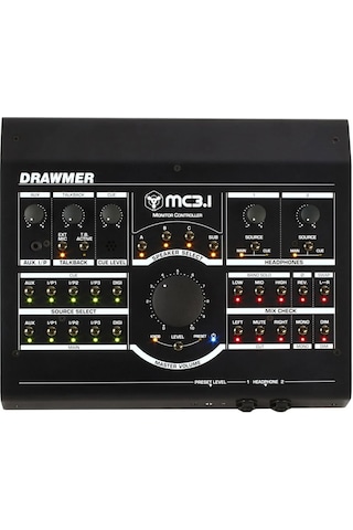 Drawmer 26 0004 Mc3.1 Monitor Controller 3 Çift Hoparlör Çıkışı Ve Subwoofer Kontrolü