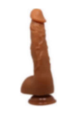 Morgece 25,2 Cm Realistik Vantuzlu Melez Dildo