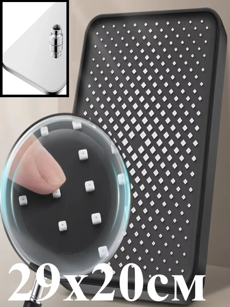 Lke Tropikal Duş Başlığı, Karıştırıcısız, Üstten Montajlı 309966980 Krom