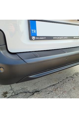 Citroen Berlingo Arka Tampon Eşiği Mat Siyah 2019 Model Ve Sonrası