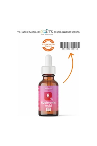Doğal Eczane %8 Hyaluronik Asit Serum 30 ML