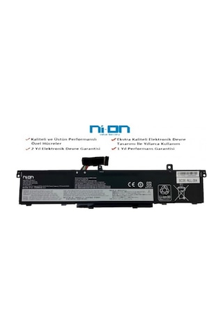 Nion Lenovo L19l6p71 L19l6p72 Uyumlu Notebook Batarya - Pil