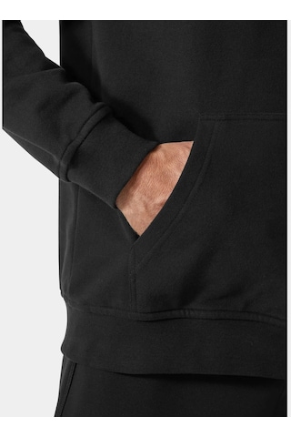 Helly Hansen Hh Logo Hoodie Erkek Siyah Kapüşonlu Sweatshirt 33977-990