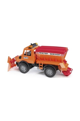Bruder Mercedes Benz Unimog Kar Temizleyici Ve Tuzlayıcı Çok Renkli