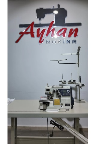 Typıcal 4 İplik Full Otomatik Step Motorlu Overlok Makinası Gn 7100-4d3/y Yok