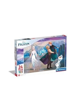 Clementoni 24242 Supercolor Disney Karlar Ülkesi Yapboz 24 Maksi Parça - 24242