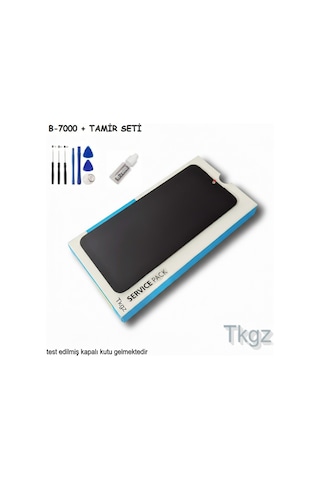 Tkgz Tecno Spark Go 2023 Lcd Ekran Dokunmatik Service Pack Lcd + B-7000 + Tamir Seti