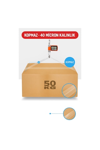 4 Adet-264 Metre Şeffaf Koli Bandı Extra Strong 40 Micron Kalınlık, Güçlü Yapışkan Diğer