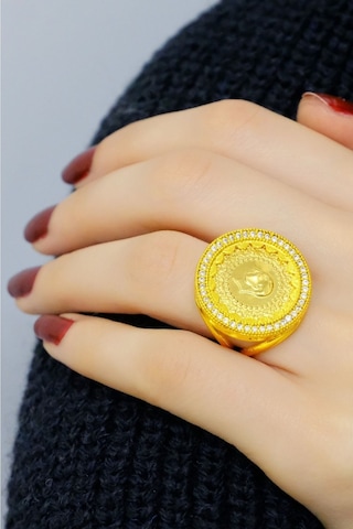 Çeyrekli Yüzük 8 Ayar