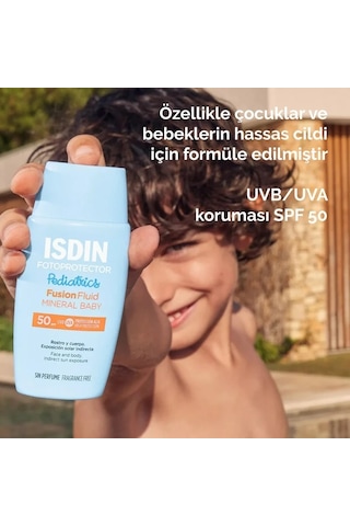 Isdin Fotoprotector Pediatrics Fusion Fluid Mineral Baby Spf50 50 ML