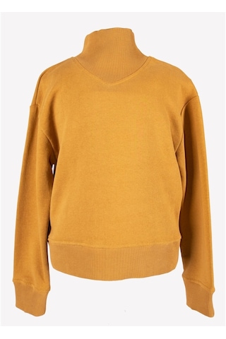 Ozmoz Kız Çocuk Boğazlı Kahverengi Sweatshirt Kahverengi