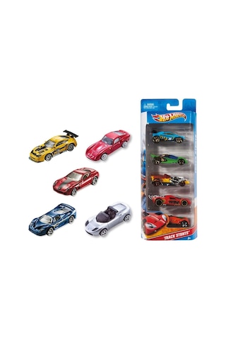 Mattel Hot Wheels Araba Seti 5'li