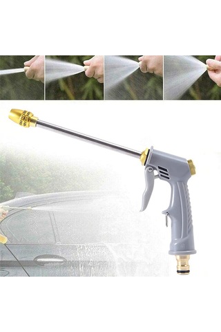 Yüksek Basınçlı Su Hortumu Ucu Uzun Sprey Ucu Bahçe Hortumu