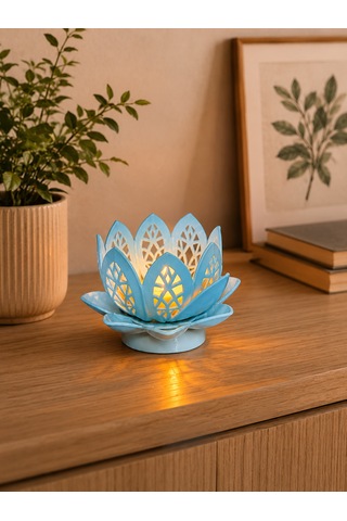 Lotus Glow Mumluk Mint Yeşili