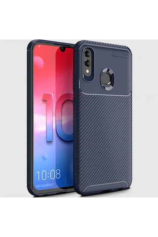 Huawei P Smart 2019 Kilif Karbon Silikon Case 389460408
