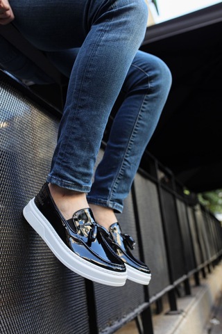 Ay Mood Mn127 - Rbt Loafer-x Erkek Ayakkabı Sıyah Siyah