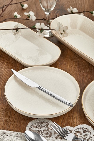 Taç Laterna Palermo 53 Parça Porselen Yemek Takımı