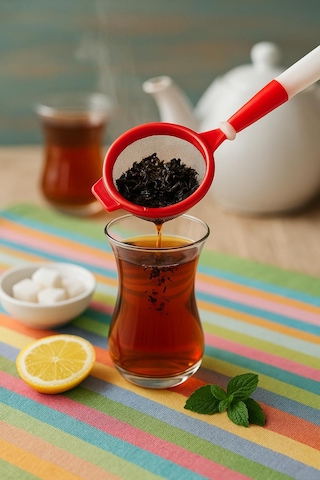 Çay Süzgeci Demlik Süzgeci Karışık