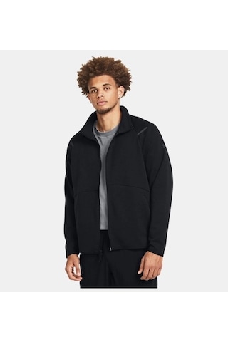 Under Armour Ua Unstoppable Fleece Erkek Ceket 1383043-001 Siyah