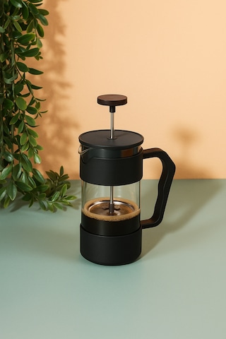 Kiev - French Press Siyah 350ml Siyah