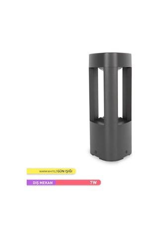 ACK Dallas 300 - 7W LED Bahçe Aydınlatma Armatürü 3000K Günışığı