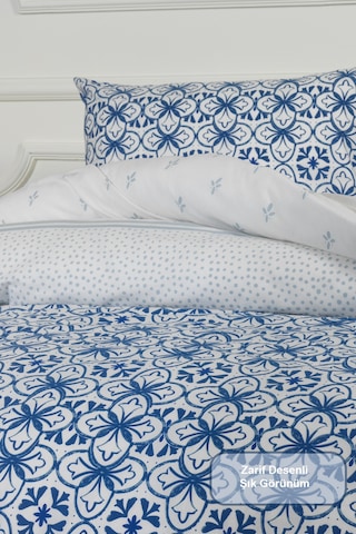 Elart Lena Nevresim Takımı Çift Kişilik Lastikli Çarşaf 200x220 Cm Renksiz