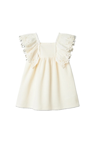 Name It Nmffrıjo Ss Kız Çocuk Elbise 13241101 Ekru