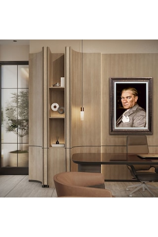 Çerçeveli Deri Atatürk Tablosu 18 Çerçeveli Tablo Işıklı Kumandalı 61x81 Cm Diğer Çerçeveli Deri Atatürk Tablosu 18 Çerçeveli Tablo Işıklı Kumandalı 61x81 Cm Diğer