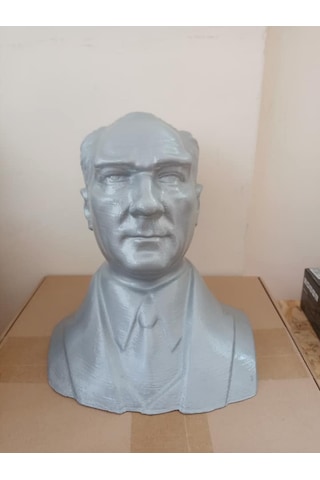 Atatürk Büst Boyasız Ham Gönderim