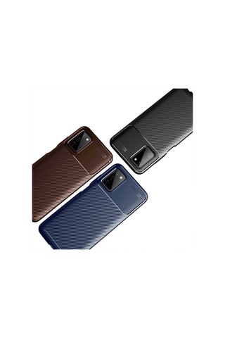 Galaxy Uyumlu A03s Kılıf Zore Negro Silikon Kapak