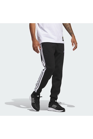 Adidas Essentials 3-stripes Fleece Erkek Polar Eşofman Altı Jd1861 Siyah
