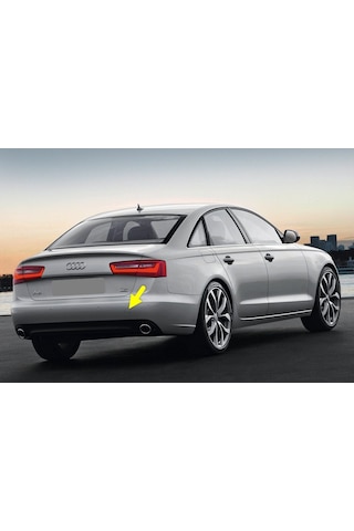 Audi A6 2012-2014 Arka Tampon Çeki Çekme Demiri Kapağı 4G5807441