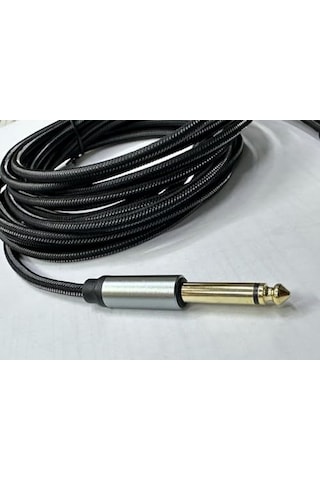 Metre 6.3 Mm Mono Amfi Kablosu 5 Metre 6.3 Mm To 6.3 Mm Kablo