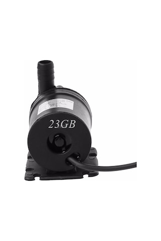 12 Volt Dalgıç Tip Mini Su Pompası 800 L/Saat 8 x 5 x  6,5 Cm