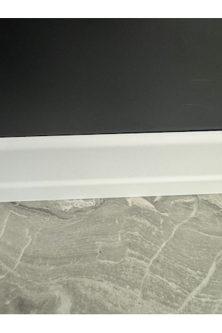 8 Cm Pvc Lake Beyaz Süpürgelik
