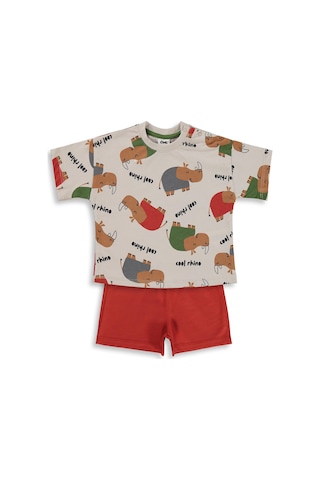 Civil Baby Rhino Empirme 6-18 Ay Takım - Bej Taş Rengi