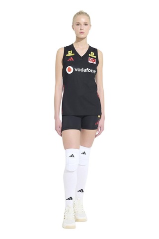 Adidas Türkiye Milli Takım Kadın Siyah Voleybol Forma Km7476