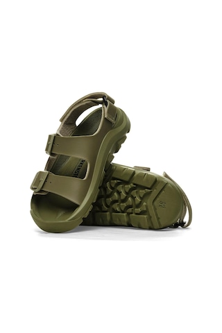 Birkenstock Mogami Mogami Kids Bf Haki Kız Çocuk Sandalet Haki