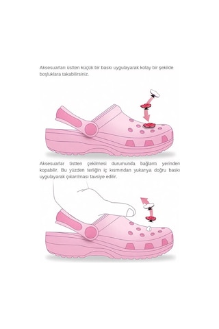 Crocs Terlik Süsü Ve Aksesuarı , Çanta Süsü Renkli Jibbitz Kaykay 01 Görselli Figür Aksesuarı Hardal-beyaz-siyah
