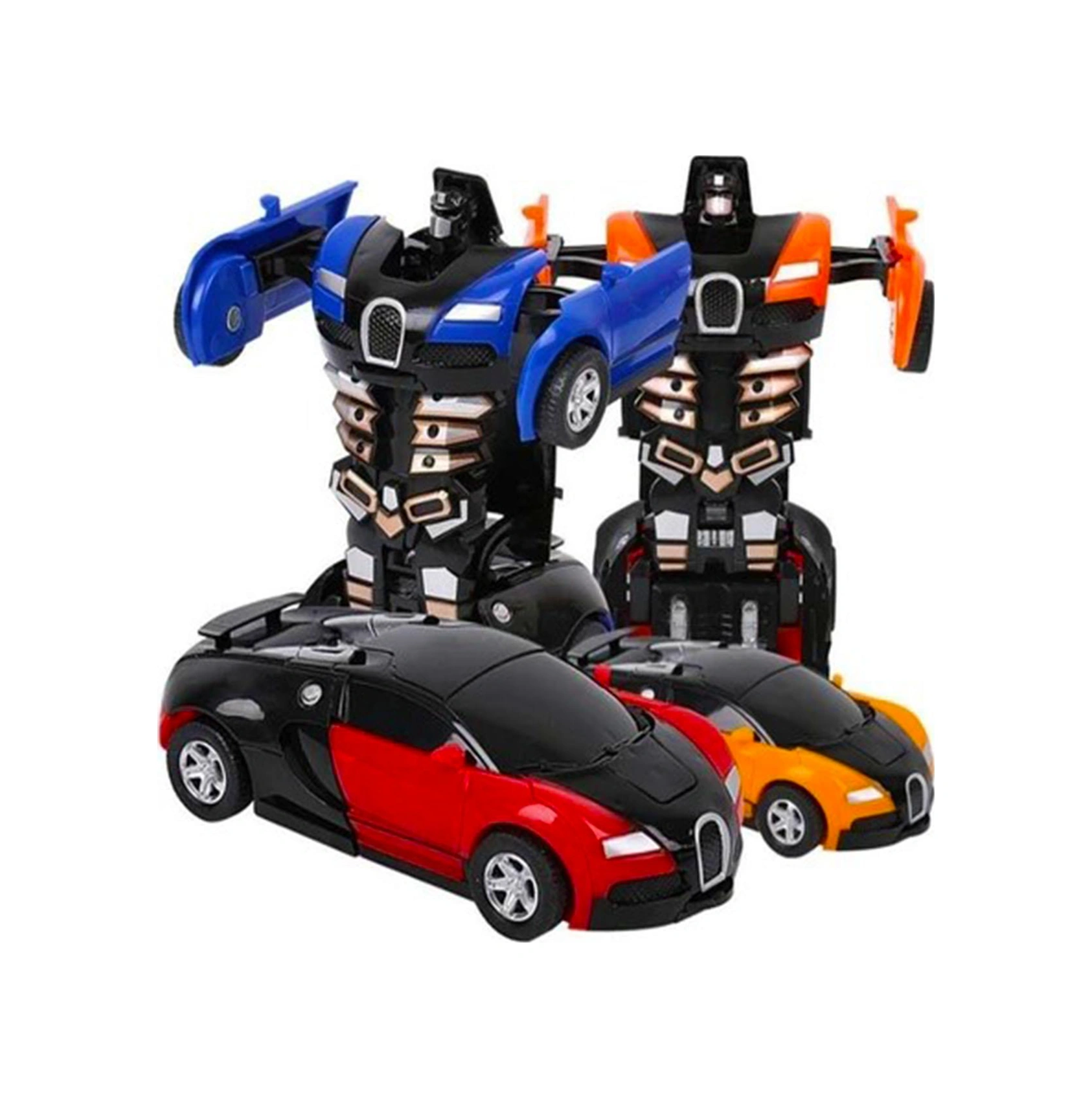 2adet Öğretici Oyuncaklar Robota Dönüşen Spor Araba Lamborghini Oyuncak Robot Araba