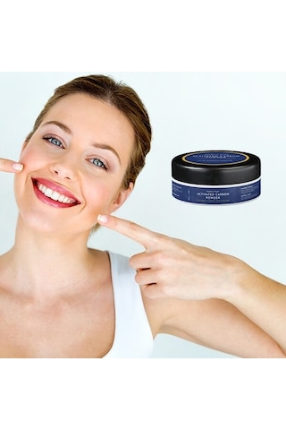 Hairon Plus Aktif Karbon Diş Beyazlatıcı Diş Temizleme Tozu 50 G