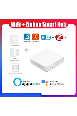 Xianwen Tuya Zigbee Wifi Bt Mesh Hub Akıllı Çok Modlu Ağ Geçidi