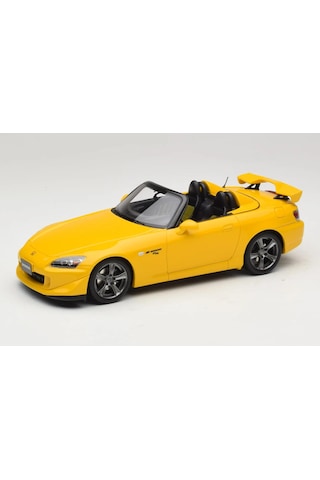 1:18 Ölçek Otto 2007 Honda S2000 Cr New Indy Yellow Resin Kapalı Minyatür Model Araba 25cm