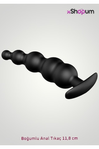 Xshopum Boğumlu Anal Tıkaç 11,8 Cm