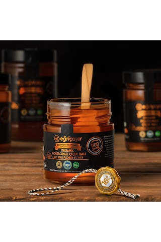 Eğriçayır Polifloralı Organik Çiçek Balı 300 G