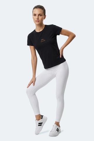 Slazenger Kosta Kadın Siyah Tişört