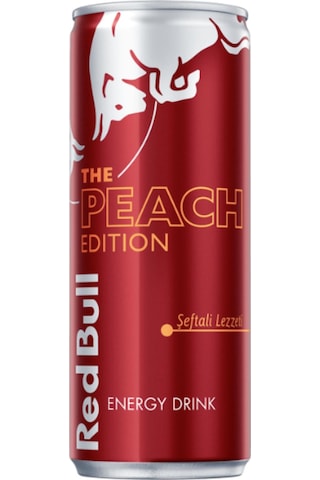 Red Bull Enerji İçeceği Şeftali 250 Ml X 24 Adet