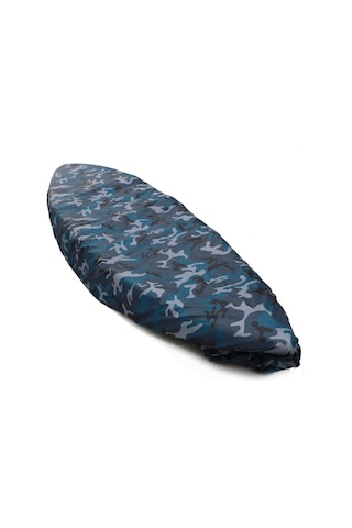 Teltree Kano Korumalı Örtü, Deniz Kamouflajlı, 210d Oksford Kumaşı, 2.6-3.0m Boyutuna Uygun, Üç Kayışlı Tasarım