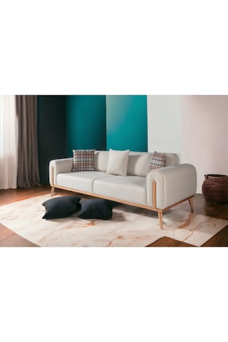 Neva Koltuk Takımı 3+3 Bej